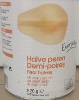 Demi-poire au sirop leger