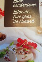 Bloc de foie gras de canard