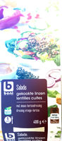 Salade lentilles cuites