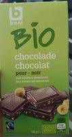 Bio chocolat Noir aux éclats de noisettes
