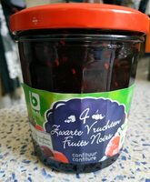 Confiture 4 fruits noirs