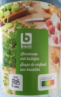 Kervelsoep met balletjes