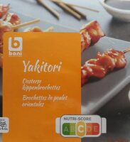 Yakitori brochettes de poulet orientales