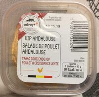Salade de poulet andalouse
