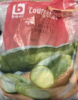 Courgettes en rondelles