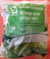 Mélange pour potage vert
