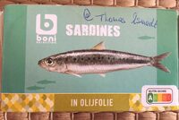 Sardines à l'huile d'olive