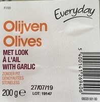 Olives à l'ail