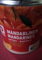 Mandarine en quartiers