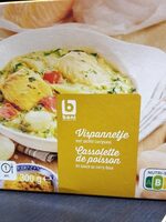 Cassolette de poisson au curry doux