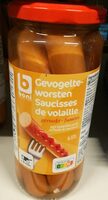 Saucisses de volaille