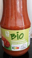 Sauce bolognaise bio