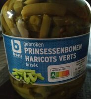 Haricots verts brisés