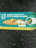 Filets de maquereau grillés (à l'huile d'olive vierge extra)