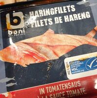 Filet de hareng à la sauce tomate