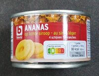 Ananas op lichte siroop