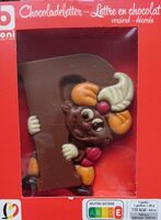 Lettre en chocolat