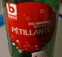 Eau minerale naturelle petillante