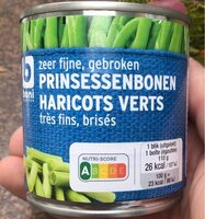 Haricots verts très fins, brisé