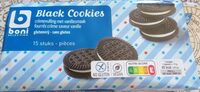 Black cookies