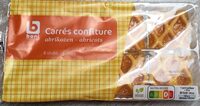 Carres confitures abricot
