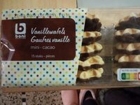 Gaufres vanille mini cacao