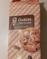 Cookies triple chocolate