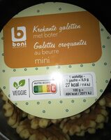Galettes croquantes au beurre mini