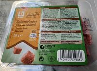 Dés de salami sans ail