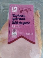Rôti de porc, 11 tranches