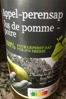 Jus de pomme-poire