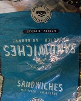 Sandwiches met boter / Au beurre