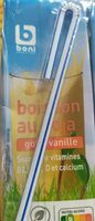 Boisson au soja goût vanille