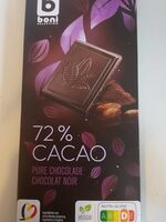 Chocolat noir 72% cacao