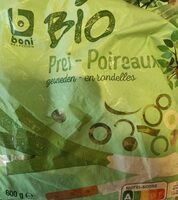 Poireaux en rondelles