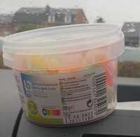 Gommes goût fruité