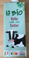 Lait entier Bio