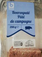 Pate de campagne boni