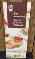 Bloc de foie gras de canard