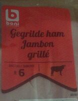 Jambon grillé