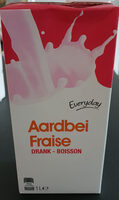 Aardbei drank