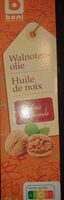 Huile de noix