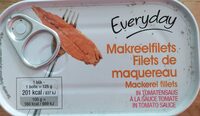 Filets de maquereau