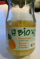 Morceaux d’ananas au sirop leger