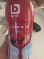 Sirop-Siroop Grenadine