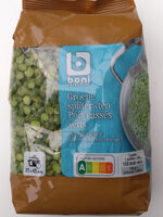 Groene spliterwten