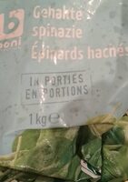 Épinards hachés