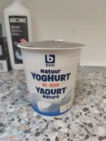 Natuur Yoghurt Vol - Entier Yaourt Nature