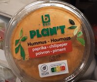 Hummus Paprika chilipeper