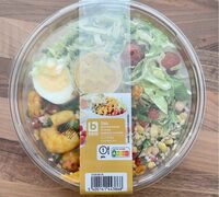 Salade scampis